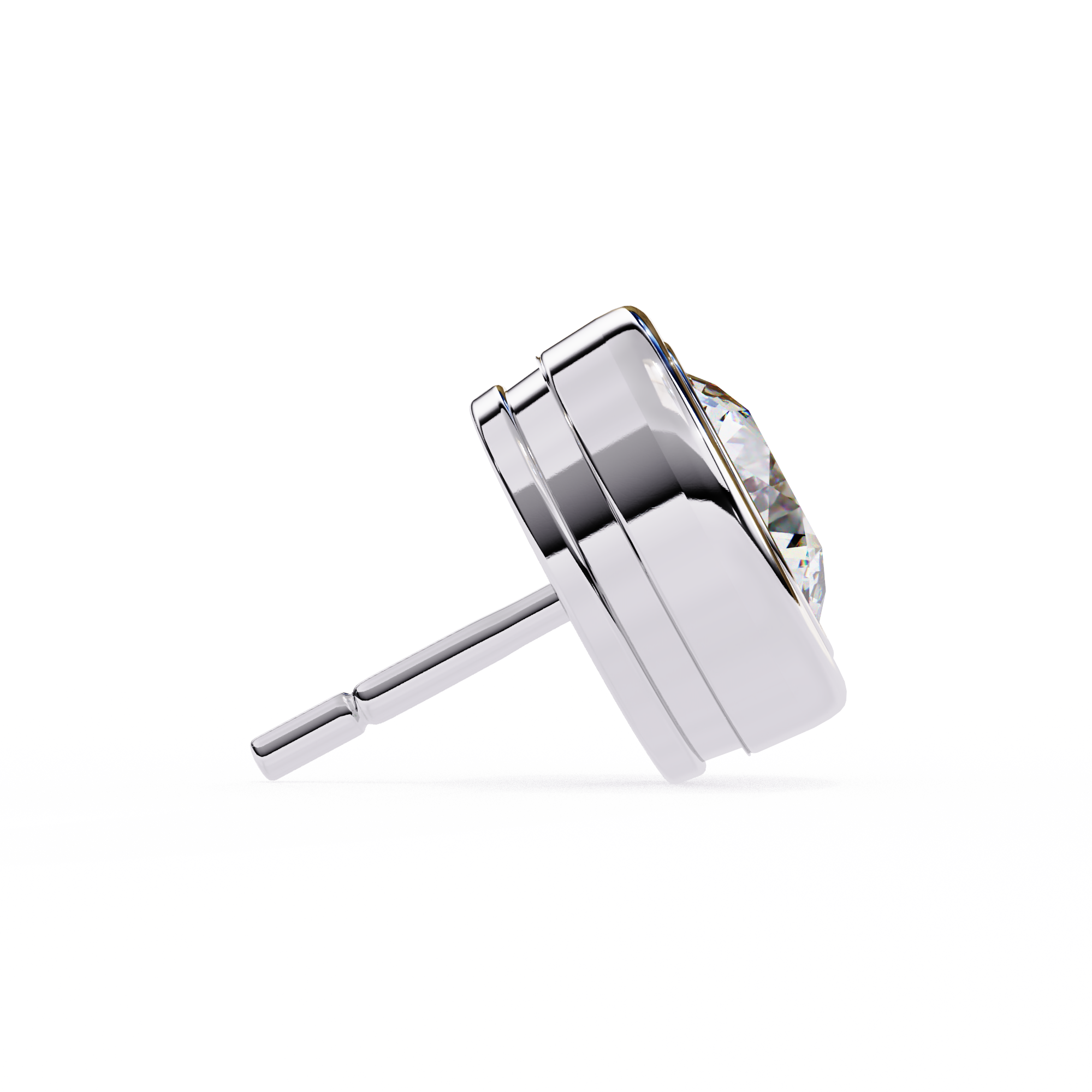 Solitairekart 2.57ct Natural Diamond Stud Earrings